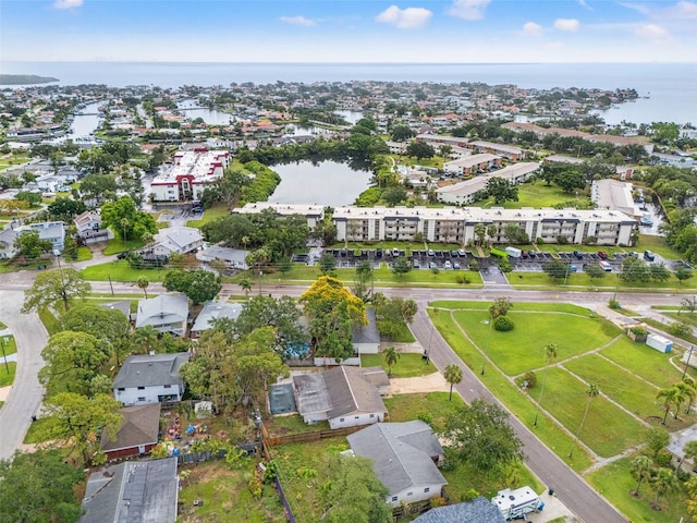 4600 Chancellor St NE, Saint Petersburg, FL 33703 - aerial view of property and surrounding area featuring a nearby body of water