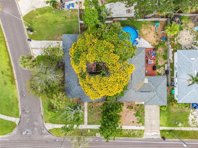 4600 Chancellor St NE, Saint Petersburg, FL 33703 - drone / aerial view of a pool area
