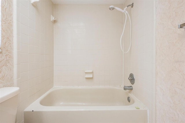 3230 Player Dr, New Port Richey, FL 34655 - full bathroom with toilet and washtub / shower combination