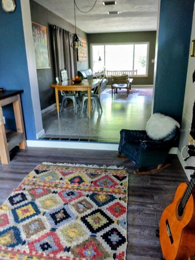 307 Druid Hills Rd, Temple Terrace, FL 33617 - dining space featuring wood finished floors and baseboards