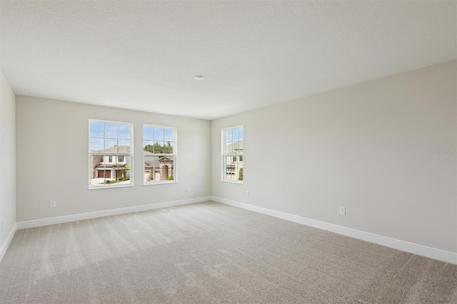 13137 Wellspring Dr, Lithia, FL 33547 - empty room featuring light carpet and baseboards