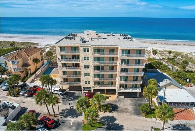 13440 Gulf Blvd Unit 501, Madeira Beach, FL 33708 - bird's eye view of unending shoreline and apartment complex / building