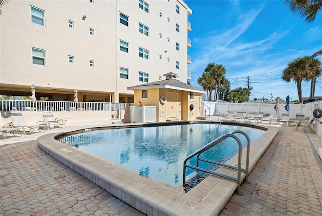 13440 Gulf Blvd Unit 501, Madeira Beach, FL 33708 - community pool featuring a patio area