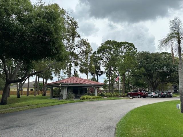 view of asphalt road