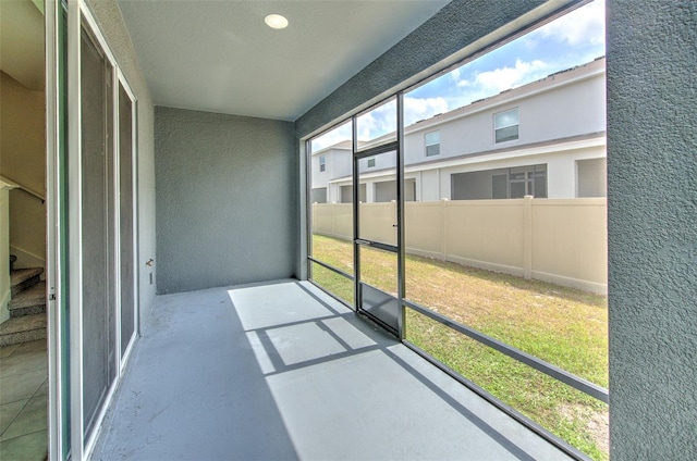 2882 Peony Prairie Ln, Wesley Chapel, FL 33543 - view of unfurnished sunroom