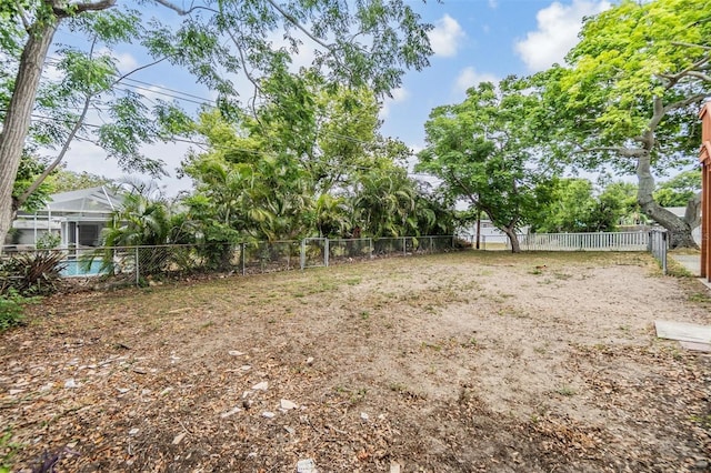 1225 15th St, Palm Harbor, FL 34683 - view of yard featuring fence
