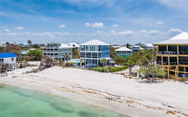 4620 Oro Pesos Ln, Captiva, FL 33924 - bird's eye view of expansive beach