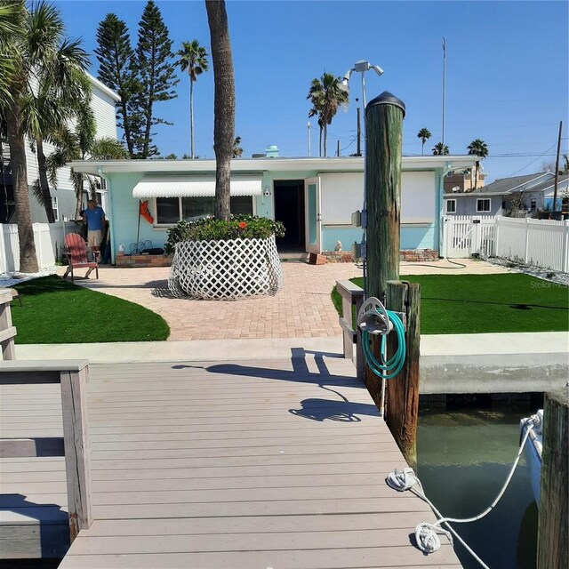 319 Boca Ciega Dr, Madeira Beach, FL 33708 - view of back of house