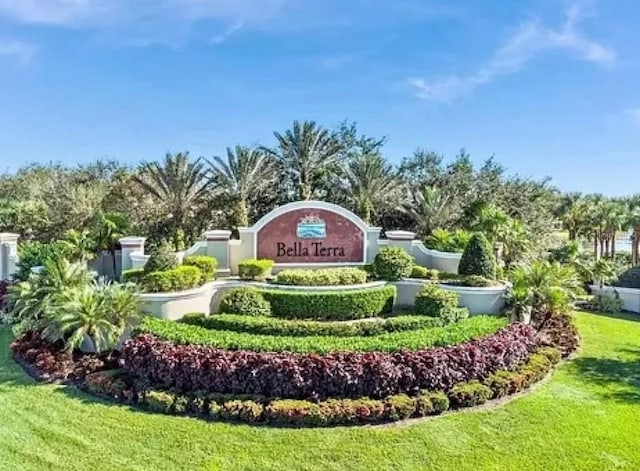 21513 Belvedere Ln, Estero, FL 33928 - community sign with a yard