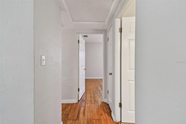 5010 8th Ave N, Saint Petersburg, FL 33710 - hall with light wood-style flooring and baseboards
