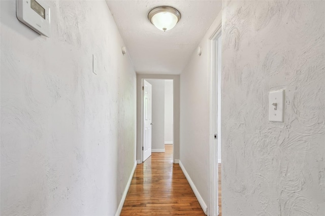 5010 8th Ave N, Saint Petersburg, FL 33710 - hallway with wood finished floors and baseboards
