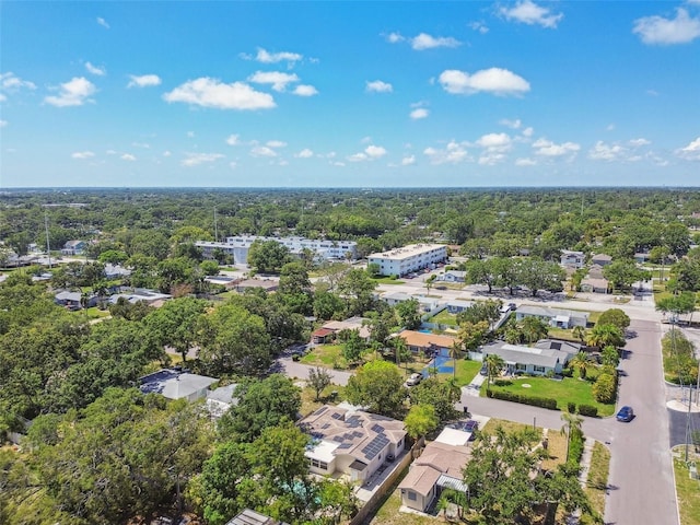 5010 8th Ave N, Saint Petersburg, FL 33710 - aerial view of a heavily wooded area