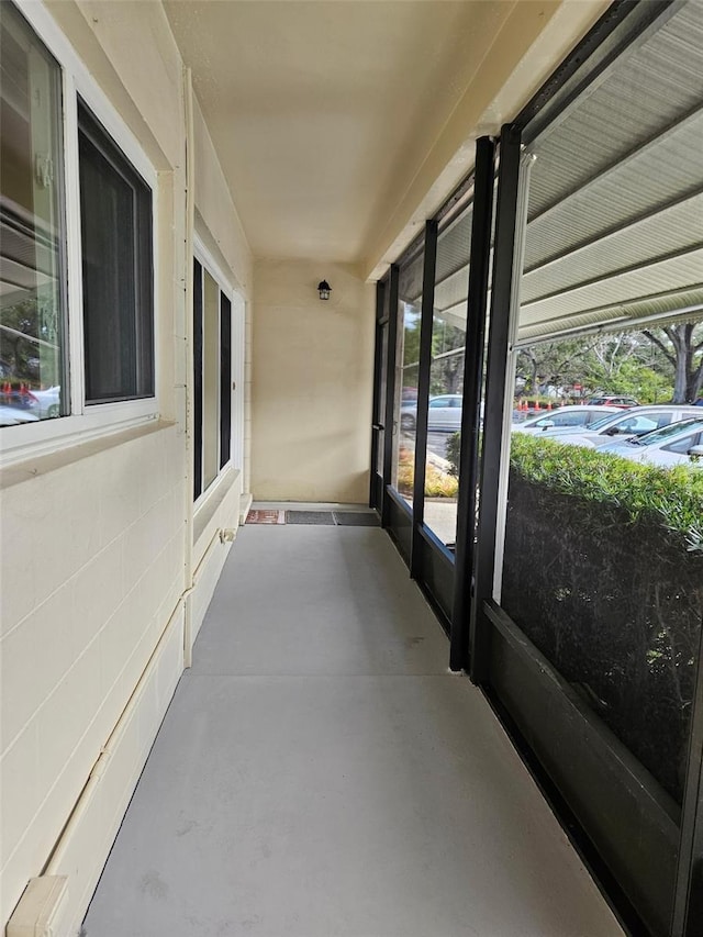 4152 56th Way N Unit 513, Kenneth City, FL 33709 - view of unfurnished sunroom