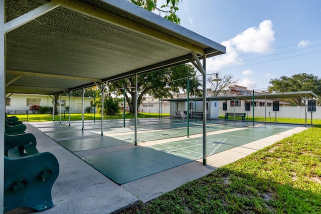 4152 56th Way N Unit 513, Kenneth City, FL 33709 - view of property's community with shuffleboard