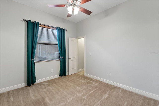 15104 Azra Dr, Odessa, FL 33556 - carpeted empty room featuring a ceiling fan and baseboards
