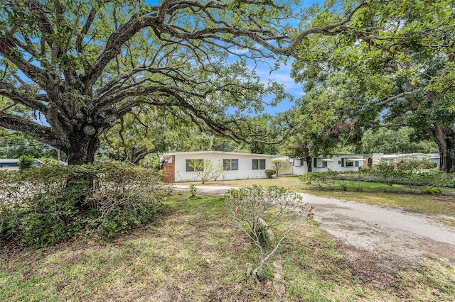 5250 12th St N, Saint Petersburg, FL 33703 - view of ranch-style house