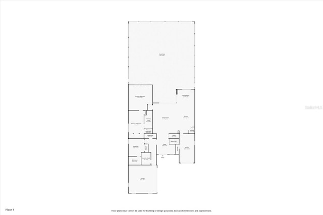 3850 Bonfire Dr, Odessa, FL 33556 - property floor plan