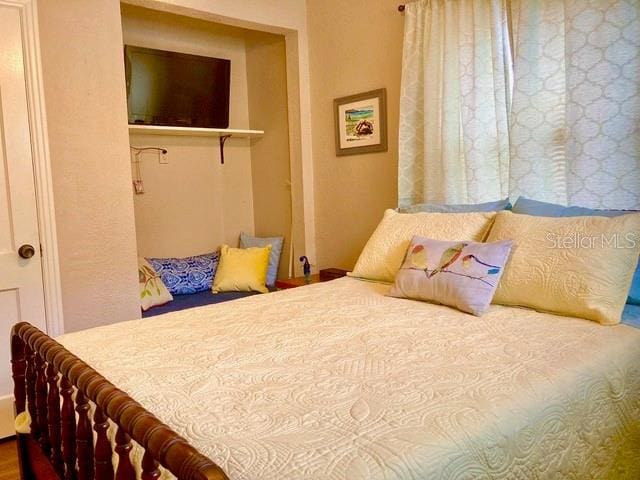 556 Virginia St, Dunedin, FL 34698 - bedroom featuring a closet