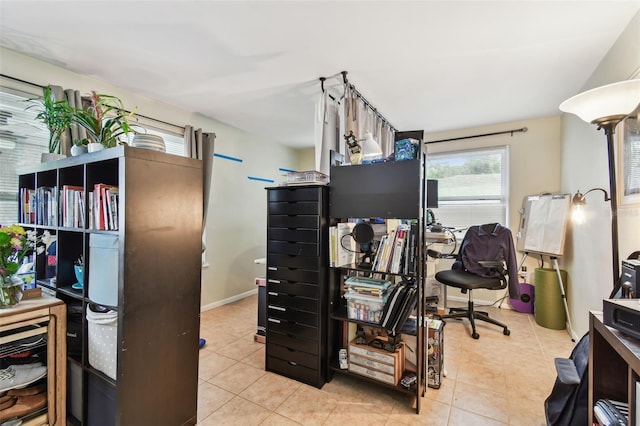 361 Colonial Ct, Dunedin, FL 34698 - office with tile patterned floors