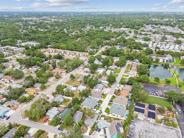 361 Colonial Ct, Dunedin, FL 34698 - aerial view of property and surrounding area with a large body of water and nearby suburban area