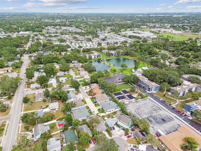 361 Colonial Ct, Dunedin, FL 34698 - aerial view of property and surrounding area featuring a nearby body of water and nearby suburban area