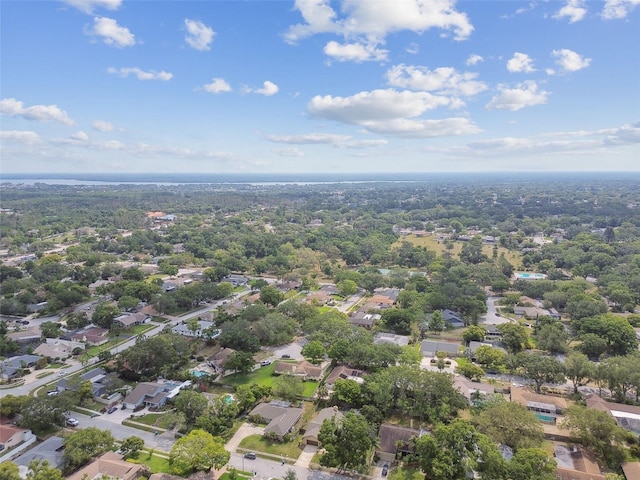 854 Village Way, Palm Harbor, FL 34683 - aerial perspective of suburban area