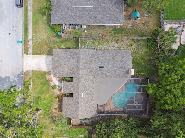 854 Village Way, Palm Harbor, FL 34683 - view from above of property