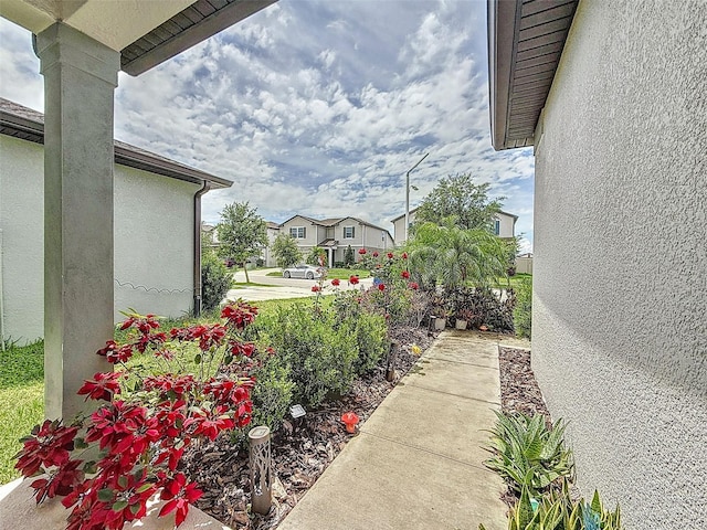 9324 Rally Spring Loop, Wesley Chapel, FL 33545 - view of yard featuring a residential view