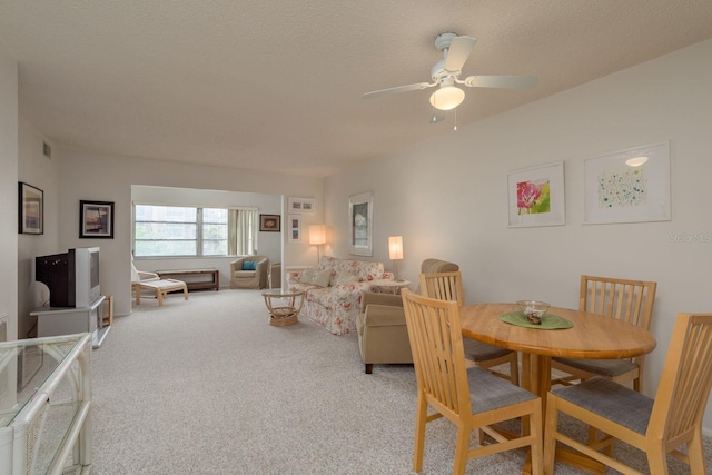 1241 S Martin Luther King Jr Ave Unit 302, Clearwater, FL 33756 - carpeted dining room with a ceiling fan