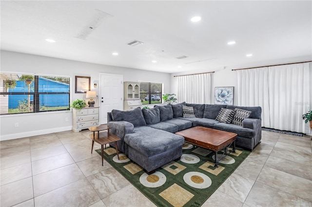 4821 S Gachet Blvd, Lakeland, FL 33813 - living area featuring recessed lighting and baseboards