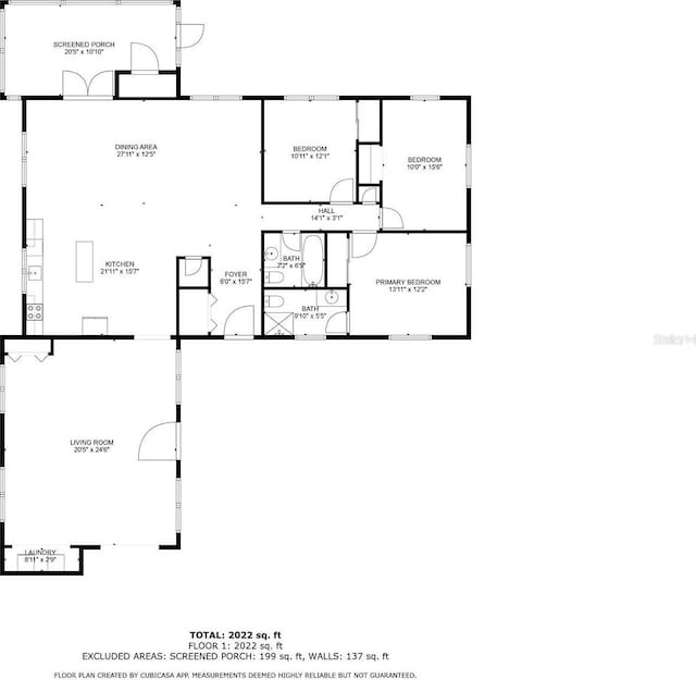 4821 S Gachet Blvd, Lakeland, FL 33813 - floor plan / room layout