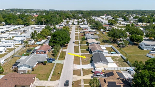 view of property location with nearby suburban area