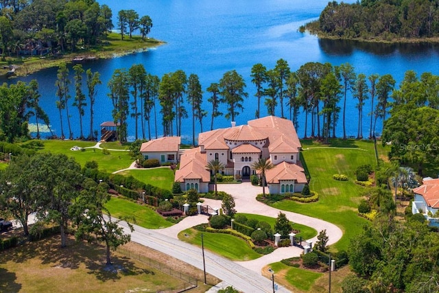 17124 Crawley Rd, Odessa, FL 33556 - aerial view of property and surrounding area with a nearby body of water