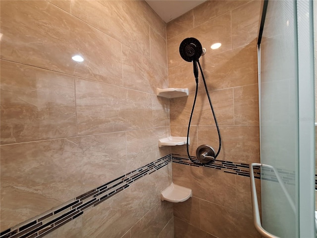 3357 Hunt Club Dr, Clearwater, FL 33761 - bathroom view of a tile shower
