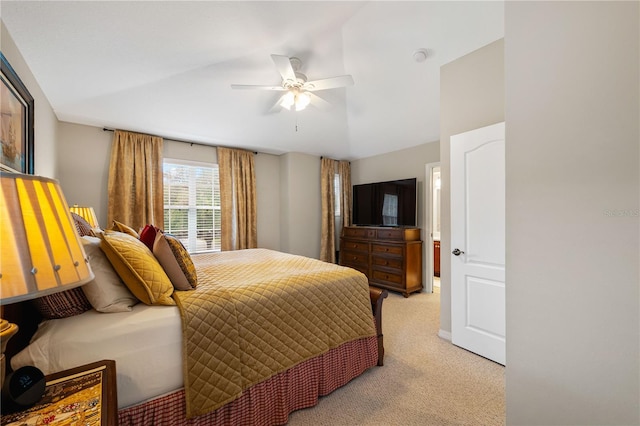 20039 Heritage Point Dr, Tampa, FL 33647 - bedroom featuring light colored carpet and a ceiling fan