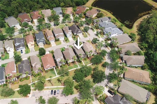 20039 Heritage Point Dr, Tampa, FL 33647 - aerial view of property's location featuring nearby suburban area and a large body of water