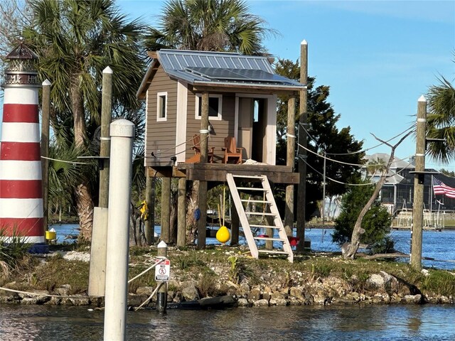 10170 W Yulee Dr, Homosassa, FL 34448 - back of property featuring a water view