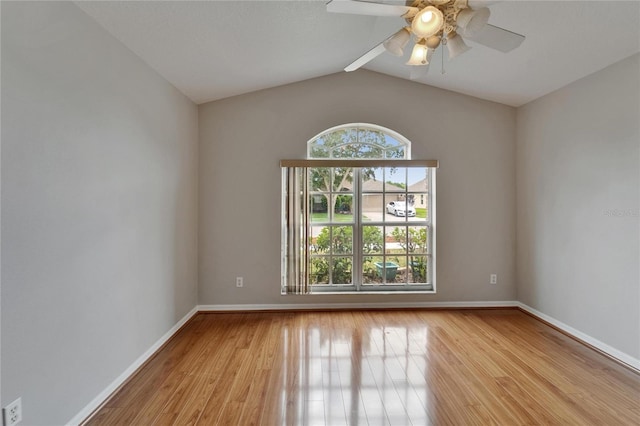 6801 Bishops Pointe Way, Riverview, FL 33578 - unfurnished room featuring light wood-style flooring and ceiling fan