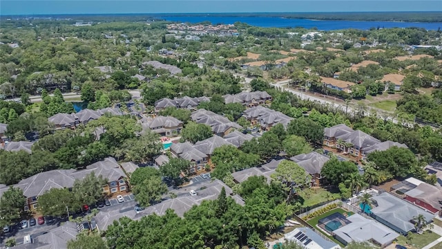 2220 Chianti Pl Unit 8-0828, Palm Harbor, FL 34683 - aerial overview of property's location with nearby suburban area and a nearby body of water