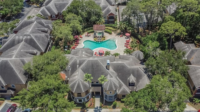 2220 Chianti Pl Unit 8-0828, Palm Harbor, FL 34683 - aerial view of a pool area