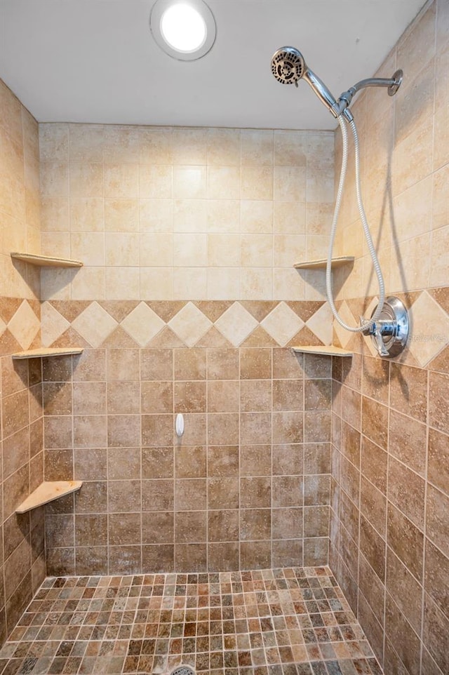 2485 Indigo Dr, Clearwater, FL 33763 - full bath with a tile shower