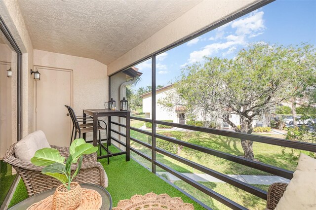 5666 Gardens Dr Unit 202, Sarasota, FL 34243 - view of balcony