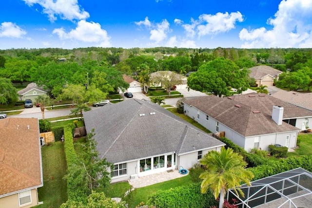 aerial view of property and surrounding area