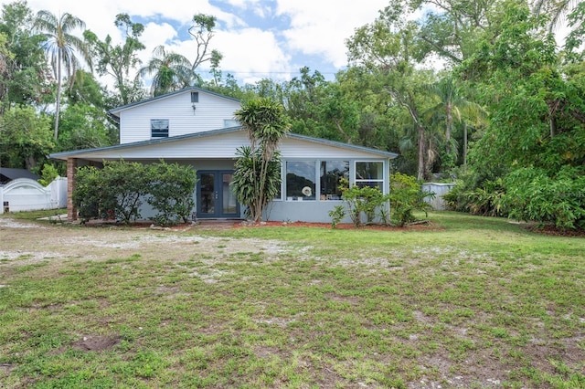 2814 W Humphrey St, Tampa, FL 33614 - view of front of house featuring french doors