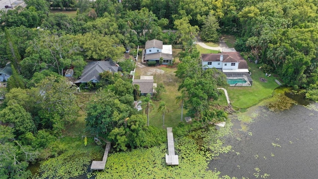 2814 W Humphrey St, Tampa, FL 33614 - aerial view of property's location featuring a heavily wooded area