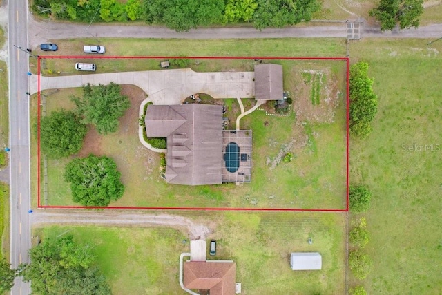 2502 Fritzke Rd, Dover, FL 33527 - aerial view of property's location with property boundaries highlighted