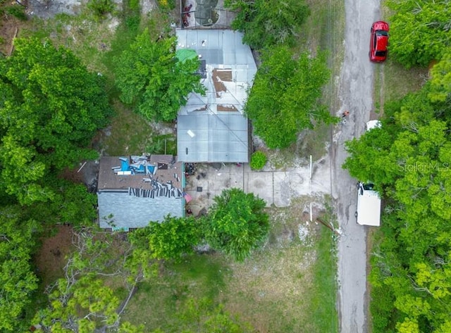 aerial view