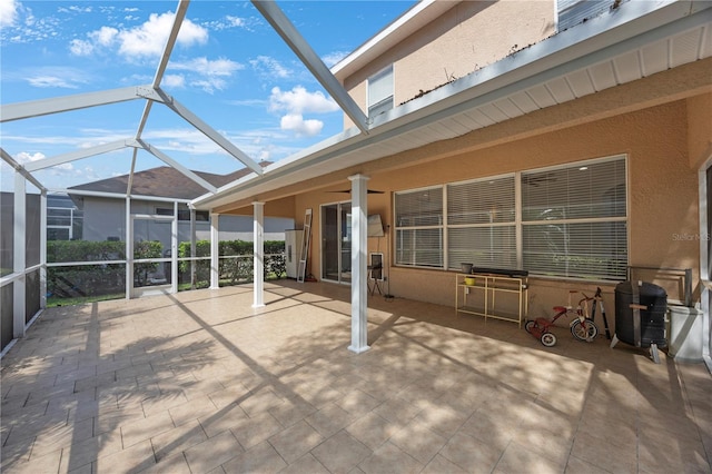 17809 Sandpine Trace Way, Tampa, FL 33647 - view of unfurnished sunroom