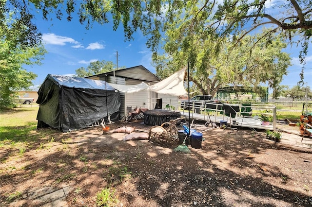 528 S Seminole Ave, Fort Meade, FL 33841 - view of yard