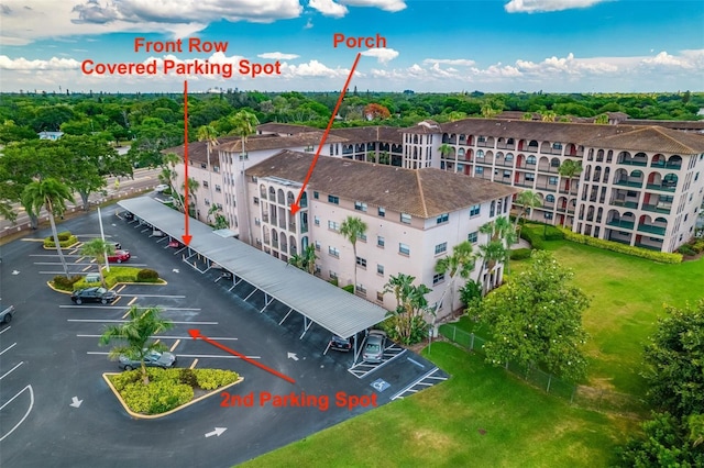 6150 Gulfport Blvd S Unit 302, Gulfport, FL 33707 - bird's eye view of apartment complex